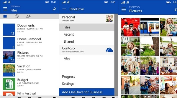 OneDrive - Screenshots