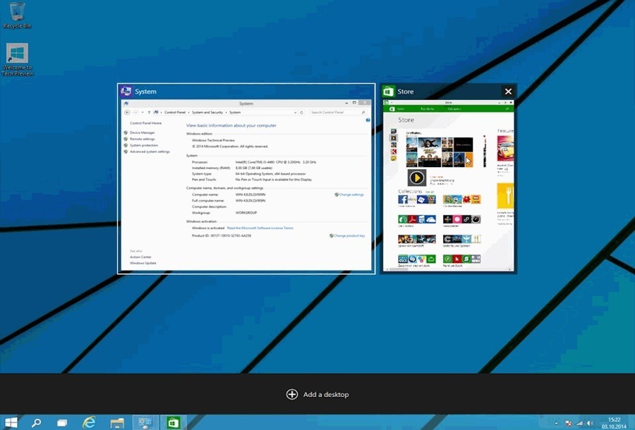 Windows 10 Multitasking