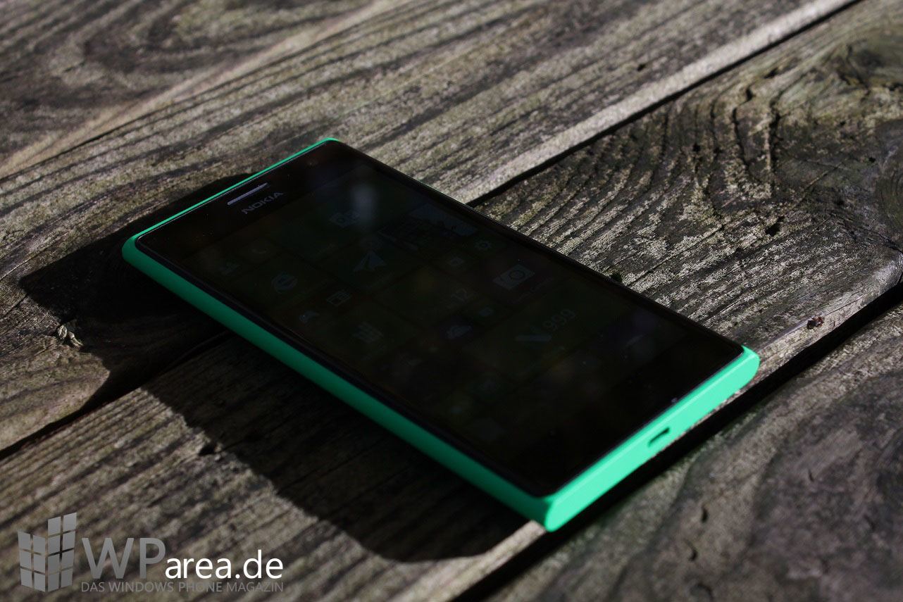 Lumia Lumia 735 grün green review front 2