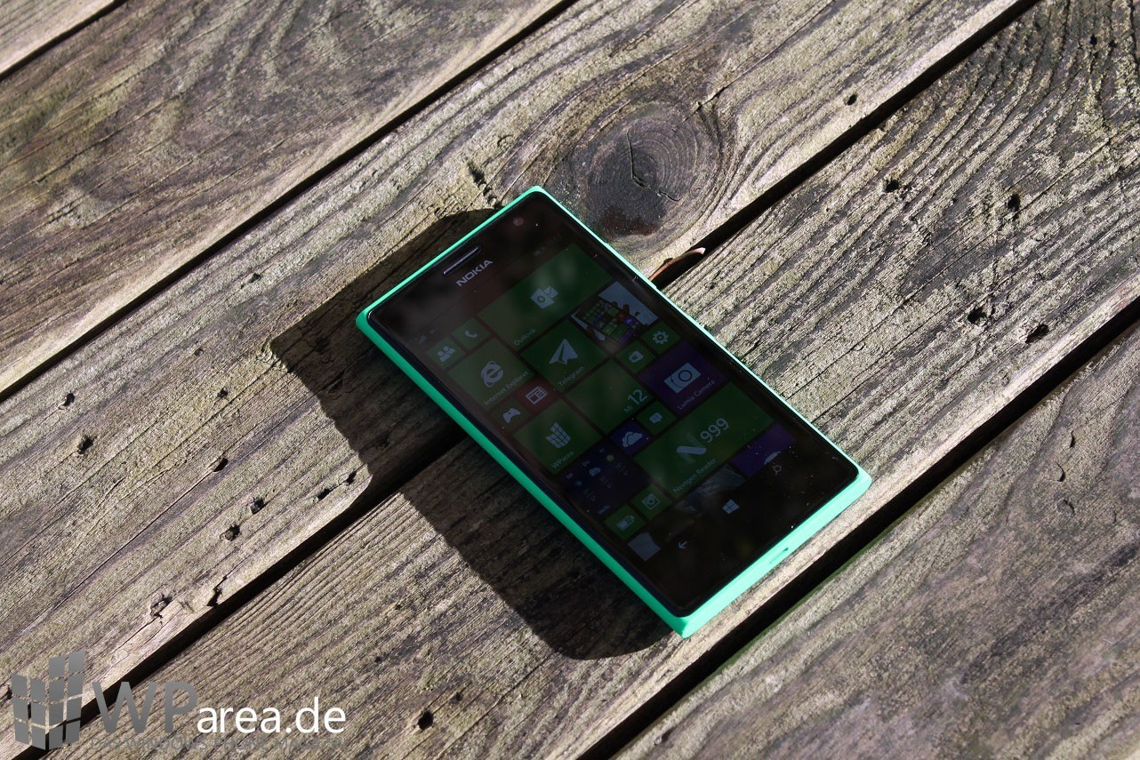 Lumia Lumia 735 grün green review front