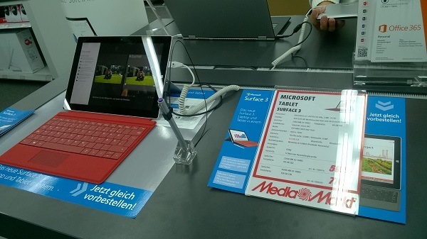 Surface 3 Touch & Try
