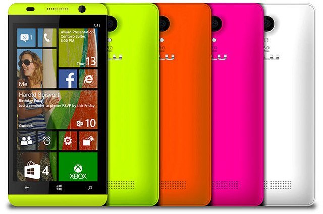 BLU 5-Zoll Windows Phone