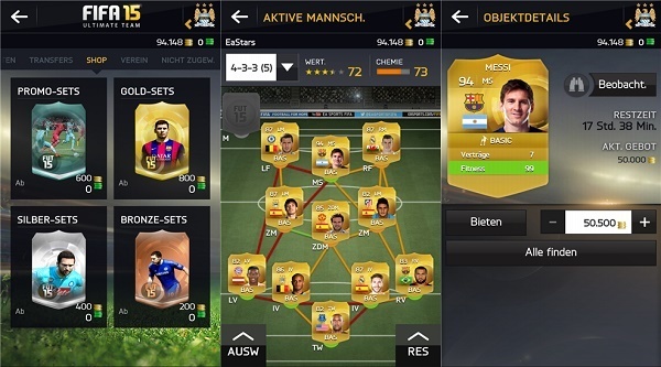 FIFA 15 Companion - Screenshots