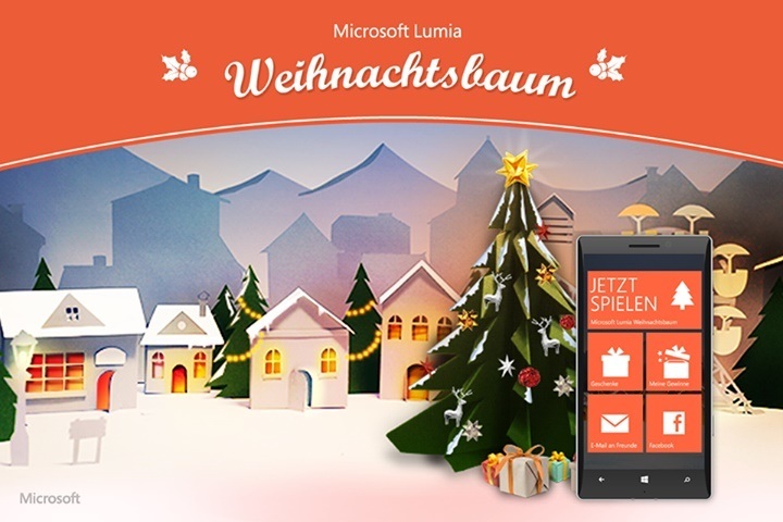 MS Lumia Weihnachtsbaum