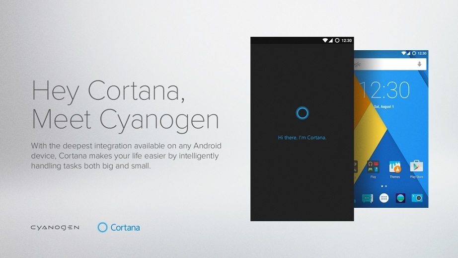 Cortana Android Cyanogen OS