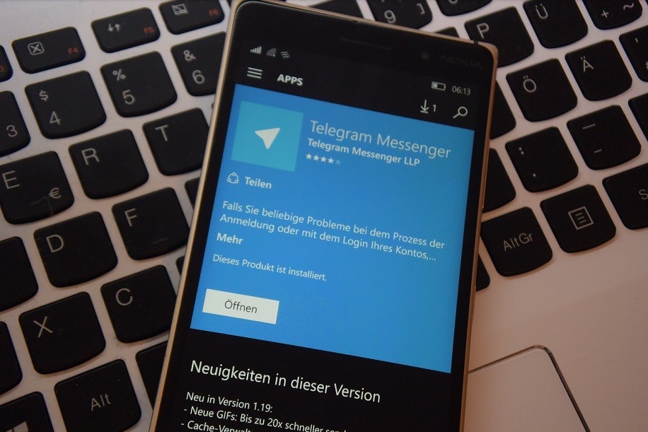 Telegram Messenger Update