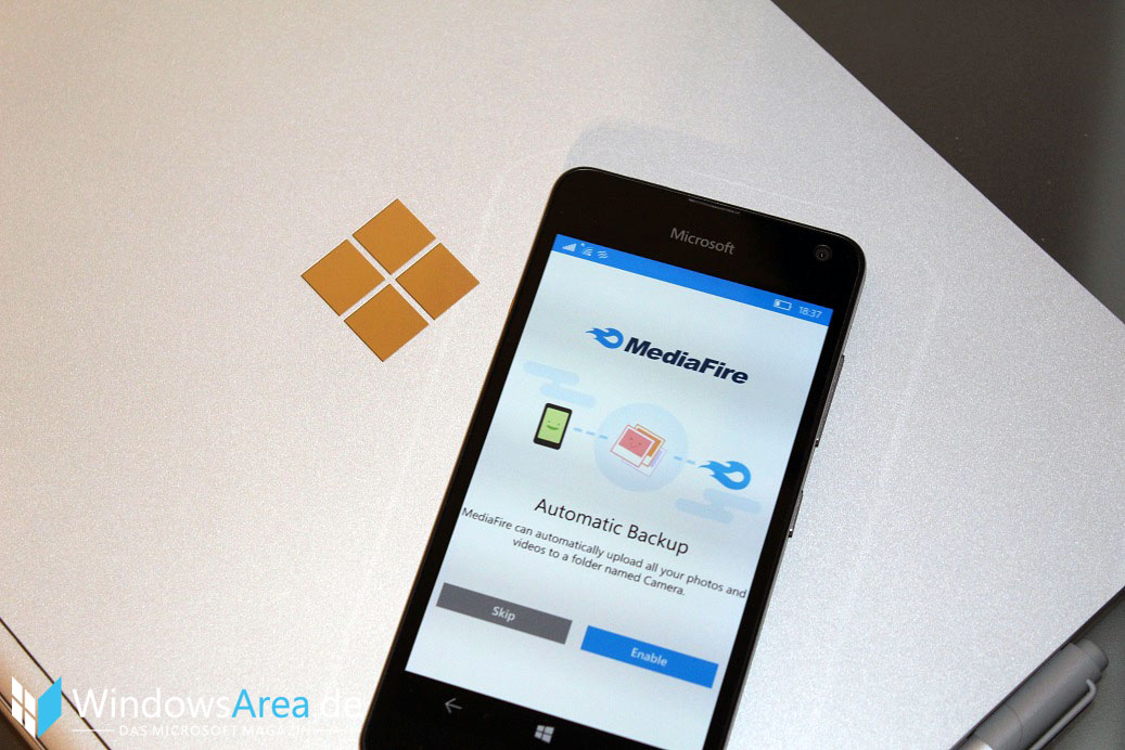 MediaFire Windows 10 Mobile Windows 10 Universal App