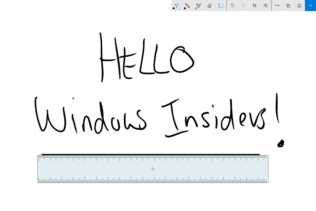 Windows Ink Hello Windows Insiders