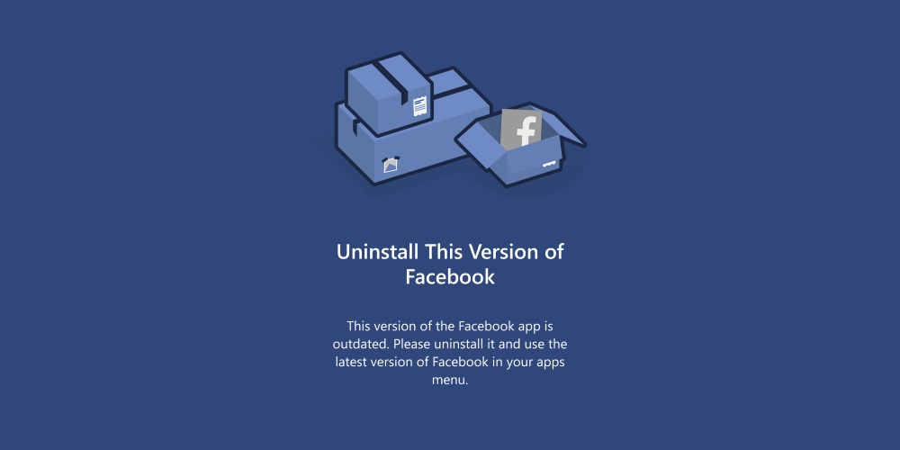 Facebook Uninstall