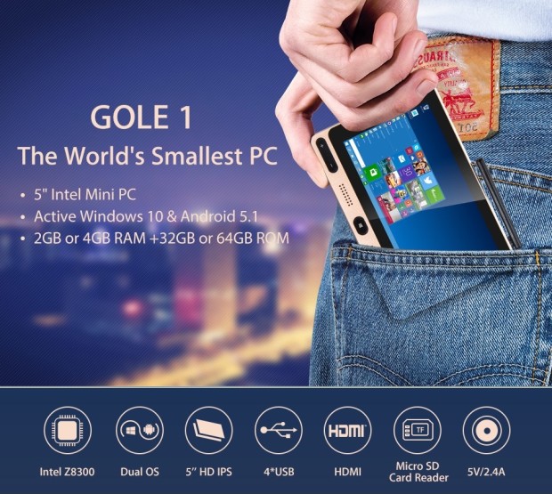 GOLE1 Mini PC