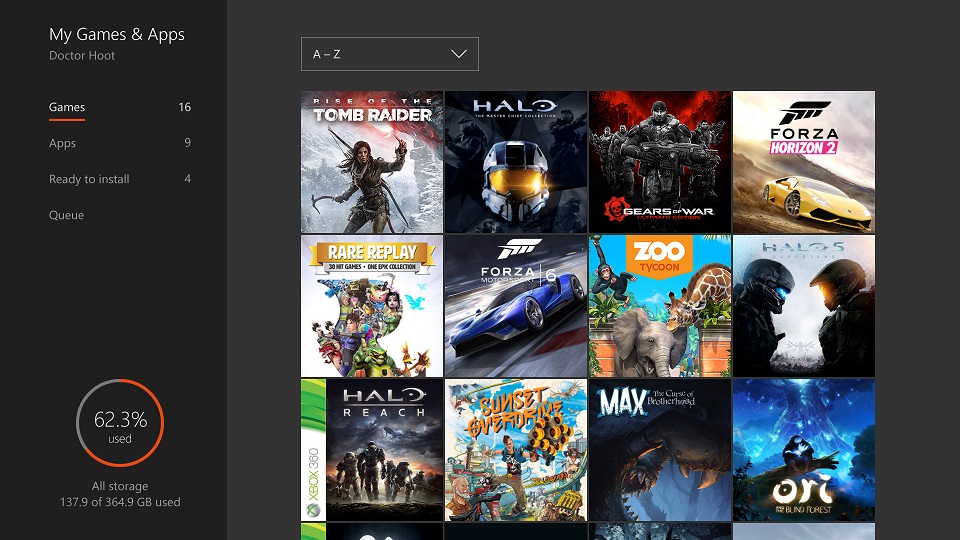 Games Collection Xbox One