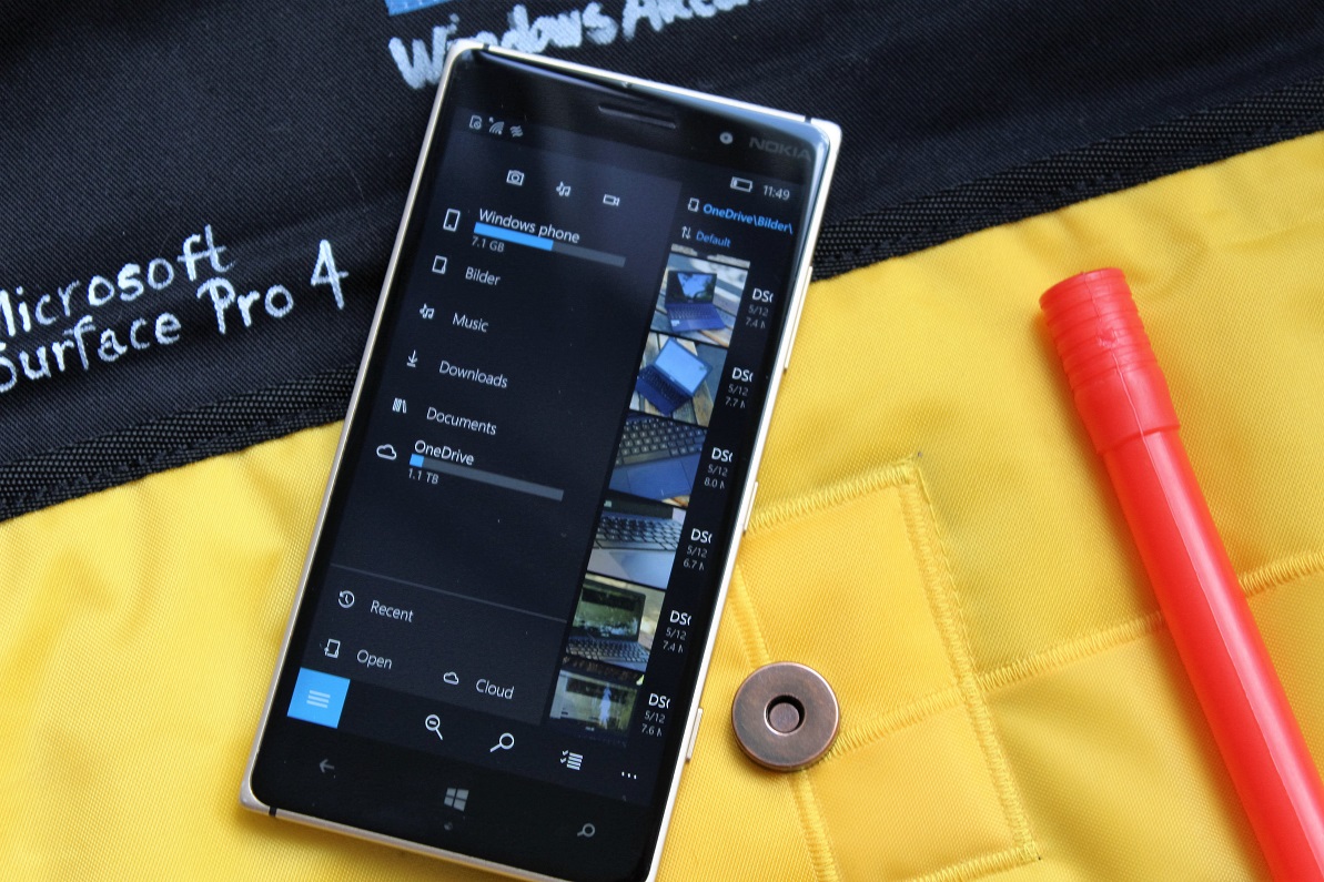 Pocket FIle Explorer 10 Windows 10 Mobile File Explorer App