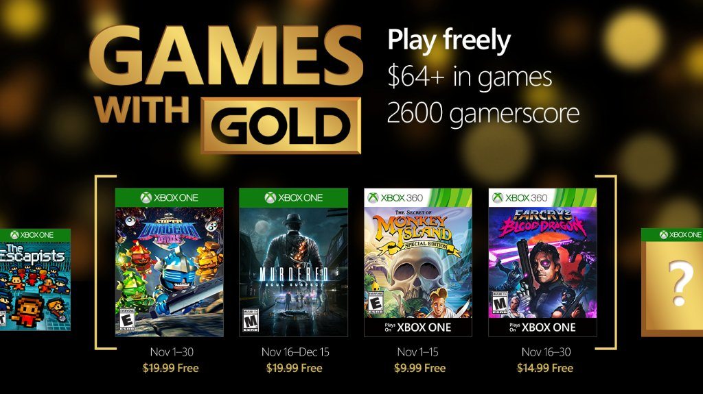 games with gold november