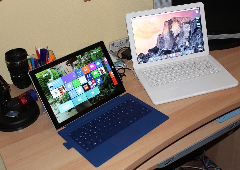 Surface Pro 3 vs MacBook