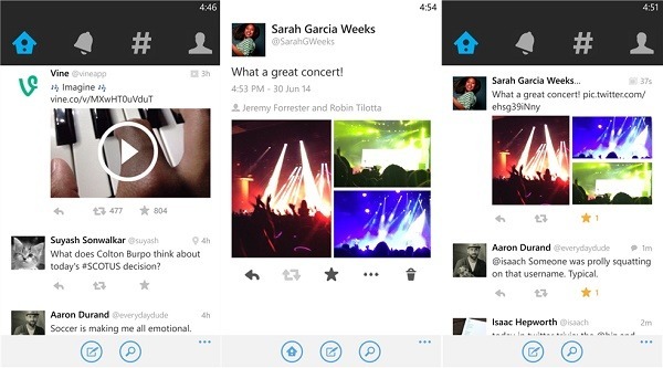 Twitter - Screenshots