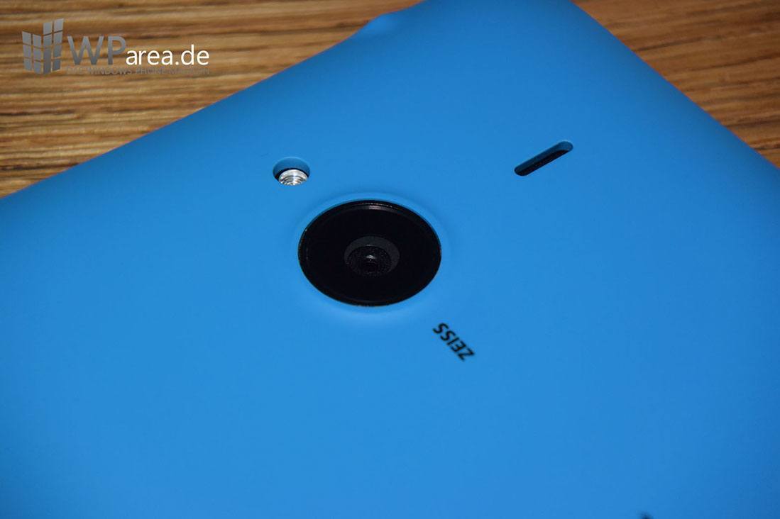 Microsoft Lumia 640 Hands-On kamera blau rückseite