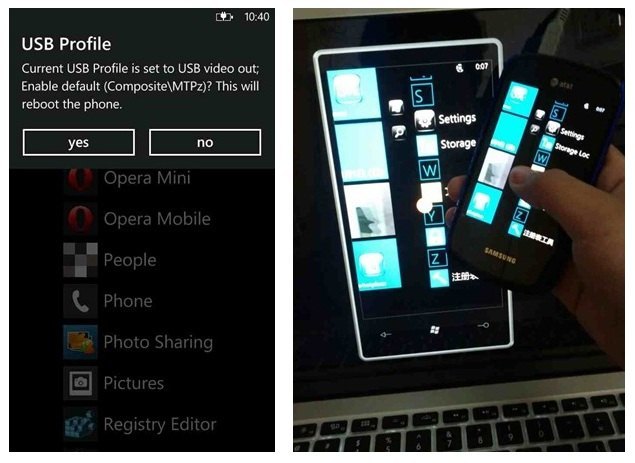 Video-Out Funktion für Windows Phone wurde freigeschaltet