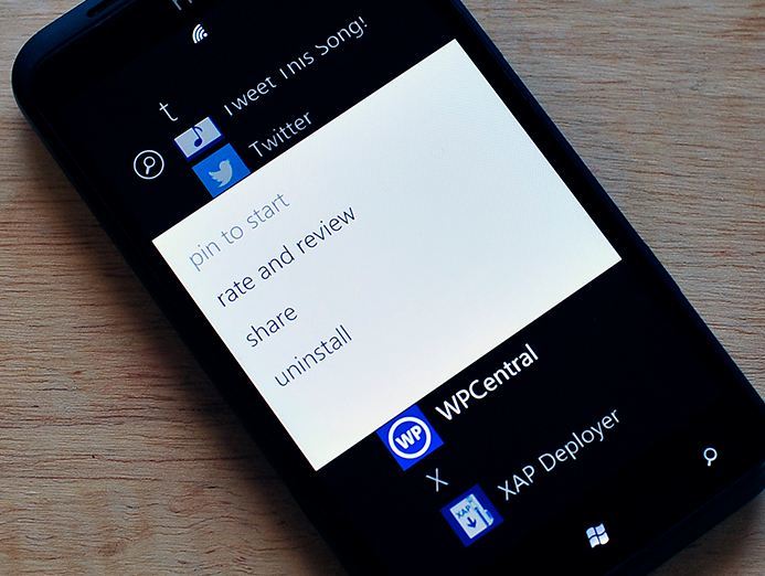 Windows Phone 7.8 und 8 erhalten neue Möglichkeit Apps zu teilen