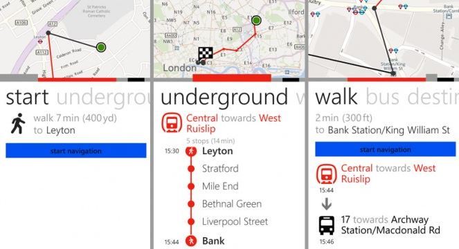 Nokia veröffentlicht Bus & Bahn für Lumia 920/820 - Karten App erhält Update