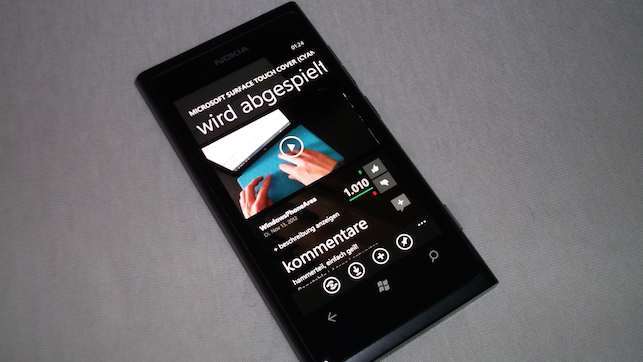 MetroTube wieder zurück im Windows Phone Store
