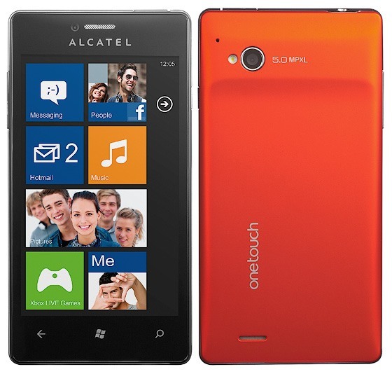 Alcatel One Touch: Erstes Windows Phone ohne Kamera-Button