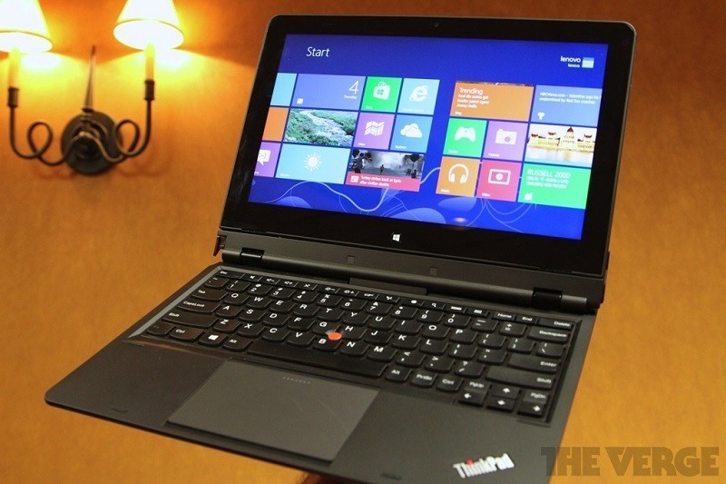Lenovo zeigt das ThinkPad Helix auf der CES