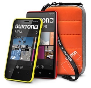 Kostenloses Burton Case beim Kauf des Lumia 820/620