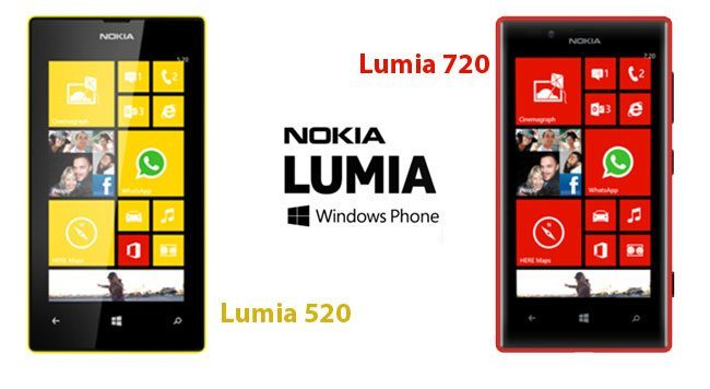 Deal: Nokia Lumia 720 & 520 für 331€/169,90€ vorbestellen