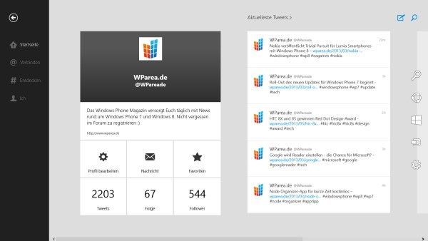 Offizielle Twitter App für Windows 8/RT ab sofort verfügbar