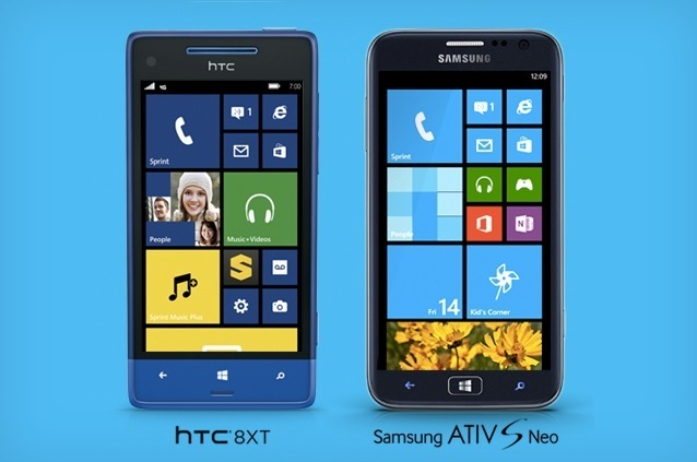 [Update] HTC 8XT und Samsung ATIV S Neo erscheinen in Kürze bei Sprint