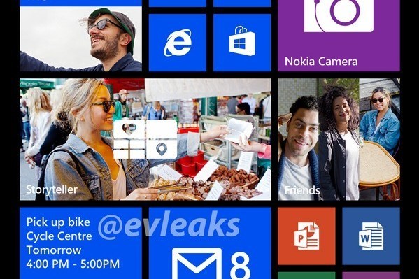 1080p-Screenshot des Windows Phone 8 GDR 3 Startbildschirms aufgetaucht