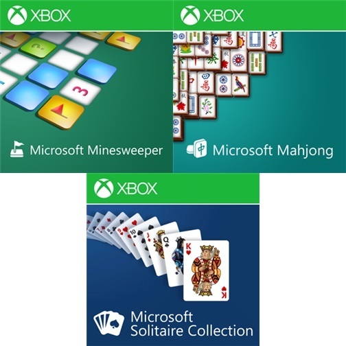 Microsoft veröffentlicht Minesweeper, Mahjong und Solitaire als Xbox-Titel für Windows Phone 8
