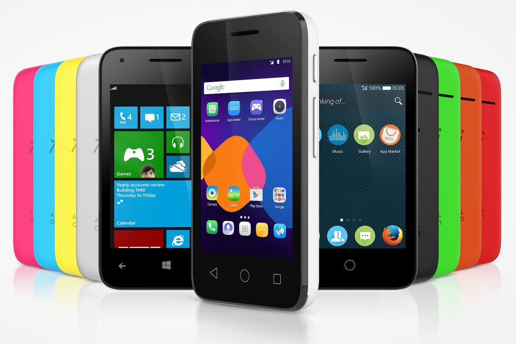 Alcatel PIXI 3-Serie: Neue Smartphones laufen wahlweise mit Windows Phone, Android oder Firefox OS