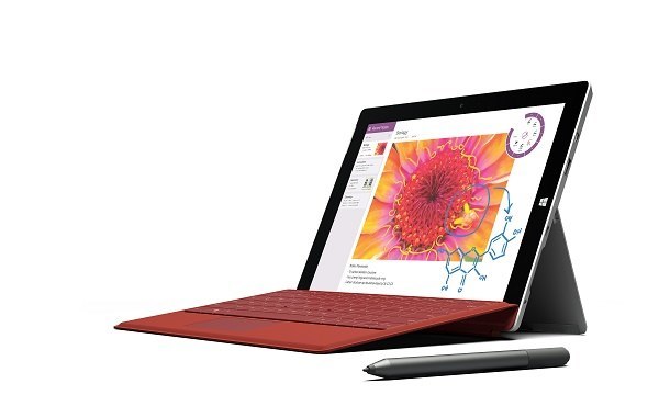Surface 3 lässt sich an Touch & Try Stationen vorab testen