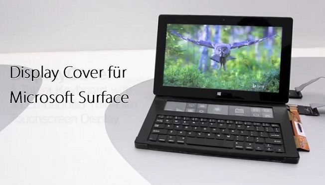 Microsoft Research zeigt Surface-Cover mit E-Ink Display