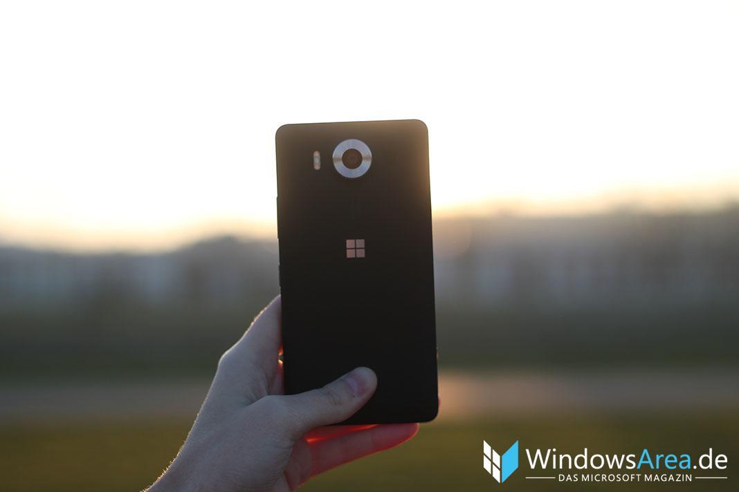 Microsoft Lumia 950 Review Rückseite