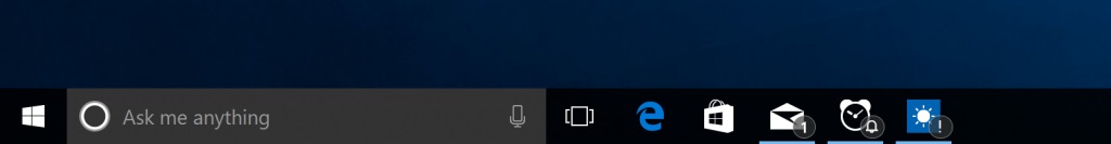 Icons Taskleiste Windows 10 14328