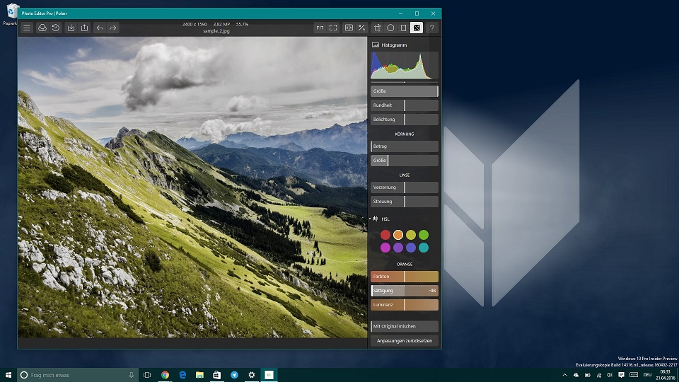 free photo filters for windows 10