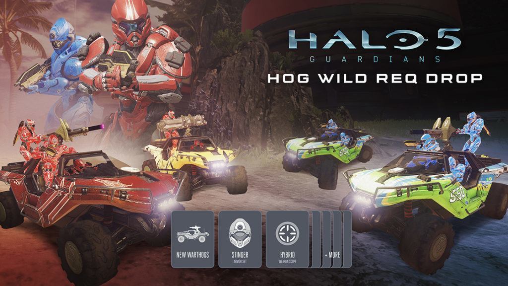 Kostenloses Halo 5 Guardians DLC Hog Wild erscheint heute