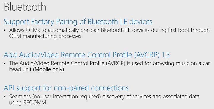 Windows 10 Mobile Anniversary Update bringt Verbesserungen für Bluetooth-Stack