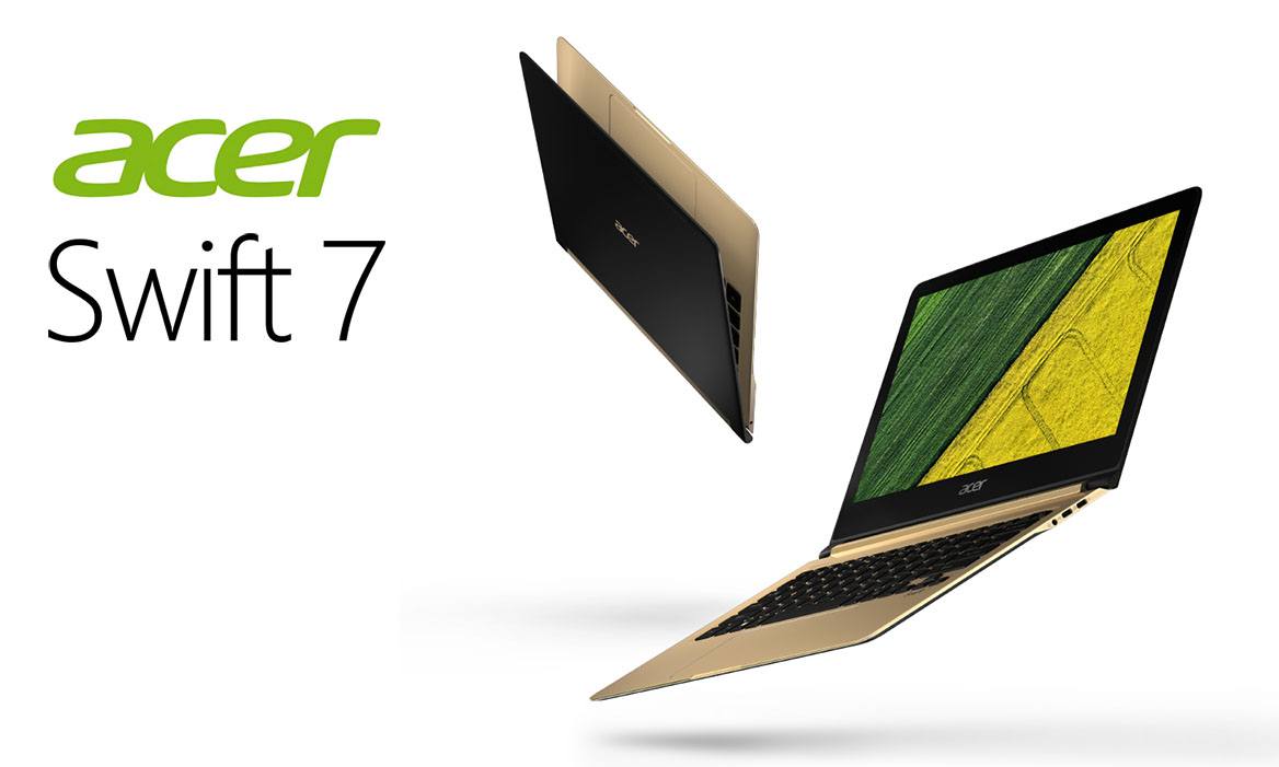 Acer Swift 7: Ultradünnes 13-Zoll Notebook auf der IFA 2016 angekündigt