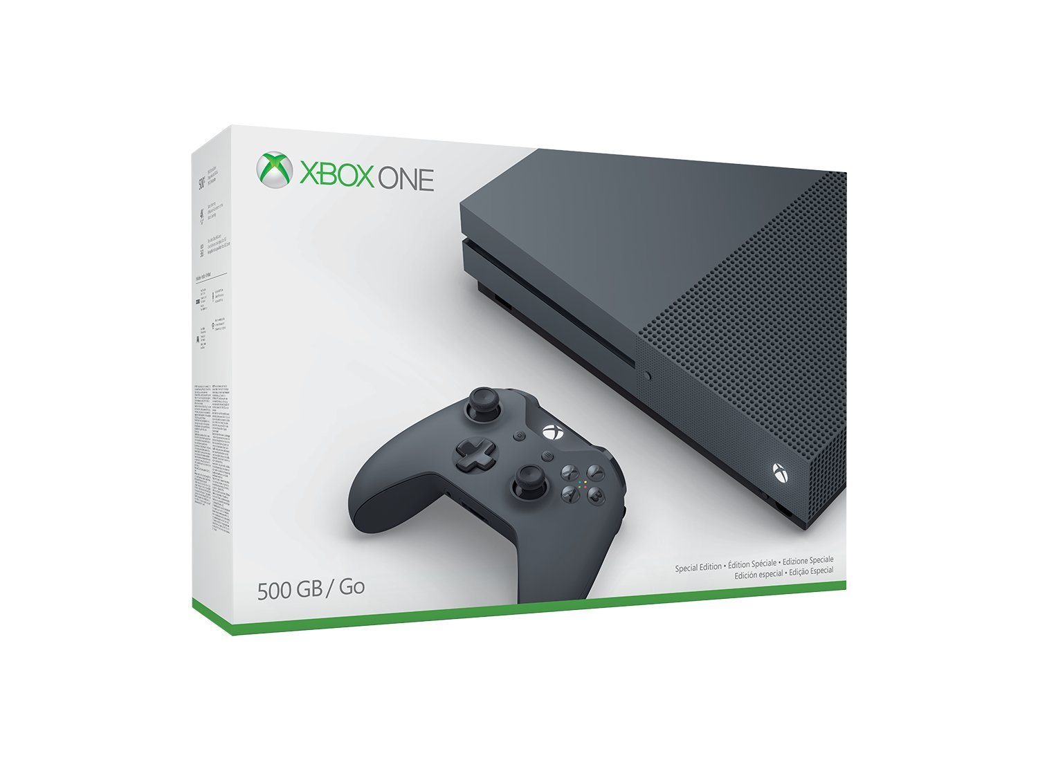 Xbox One S in "Storm Grey" ab sofort bei Amazon erhältlich
