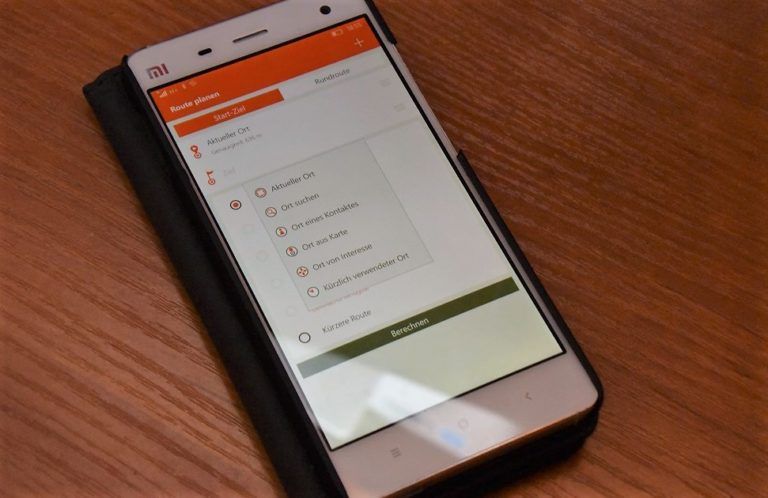 Fahrrad Routenplaner Windows Phone