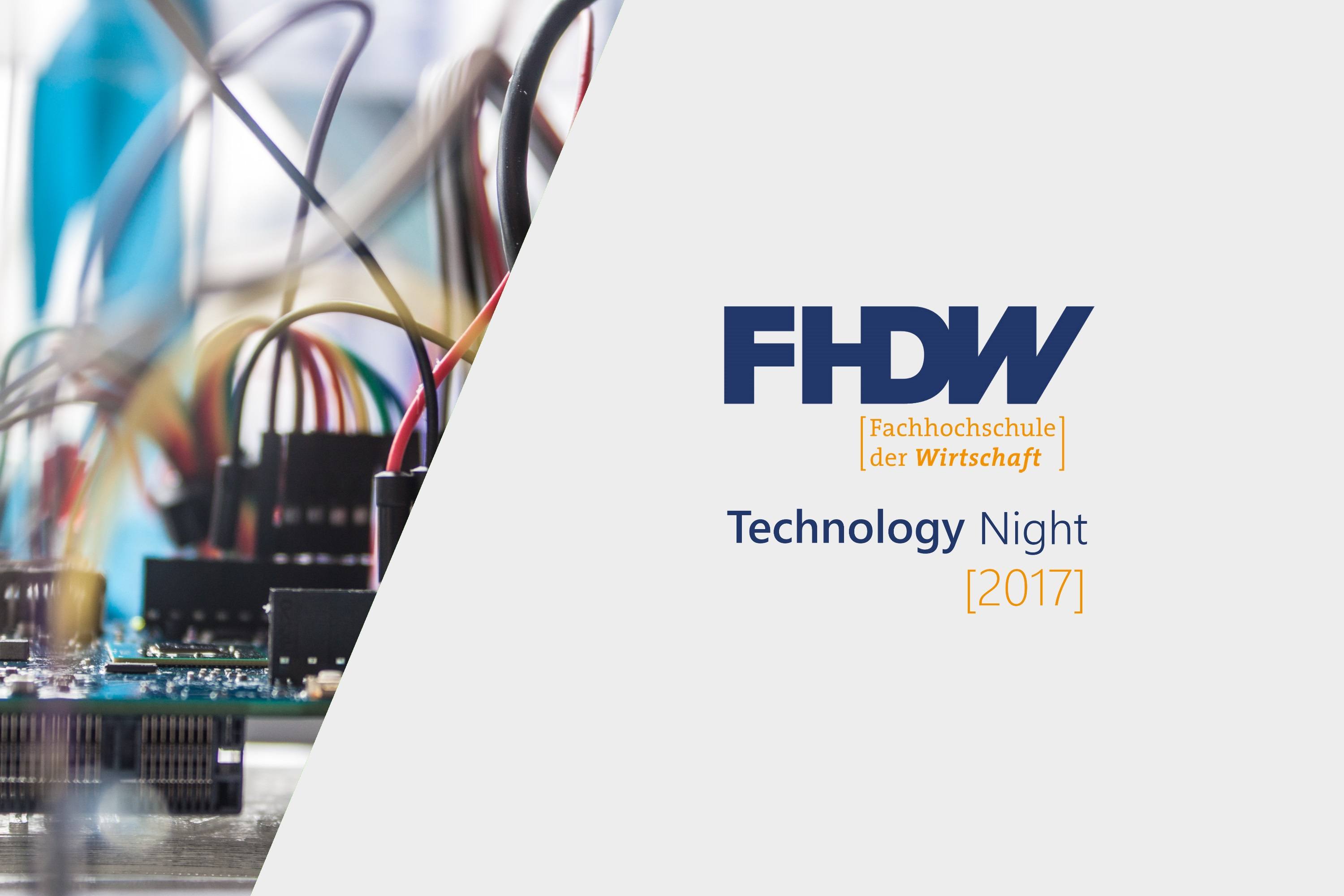 FHDW Technology Night 2017 am 30. Juni 2017