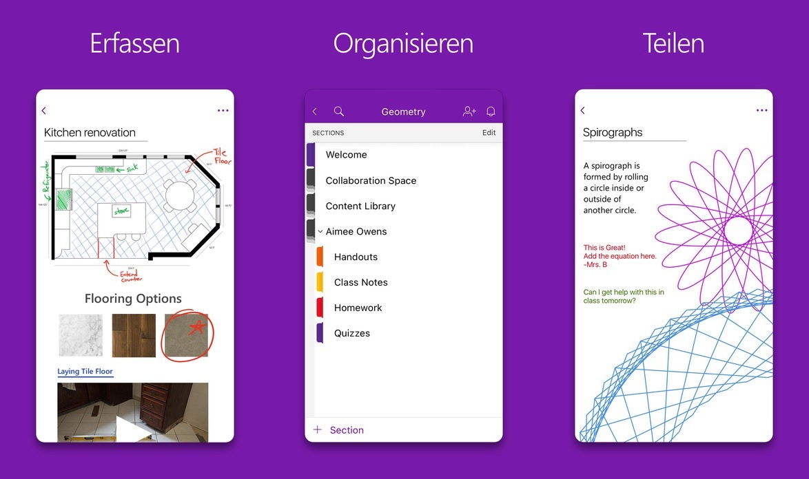 OneNote für Android: Update bringt Office Lens-Integration