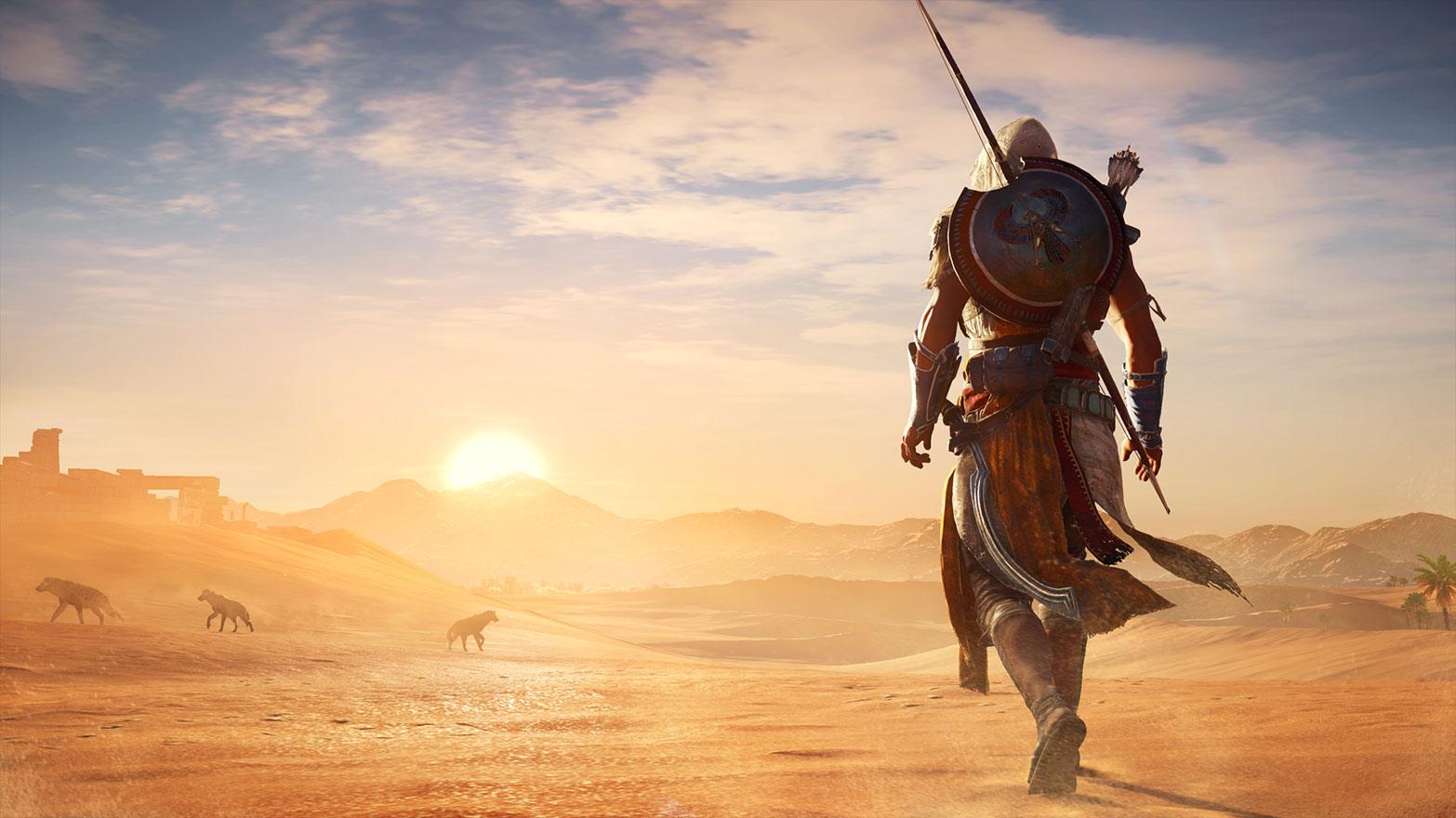 Assassin's Creed: Origins Gameplay auf Xbox One X veröffentlicht
