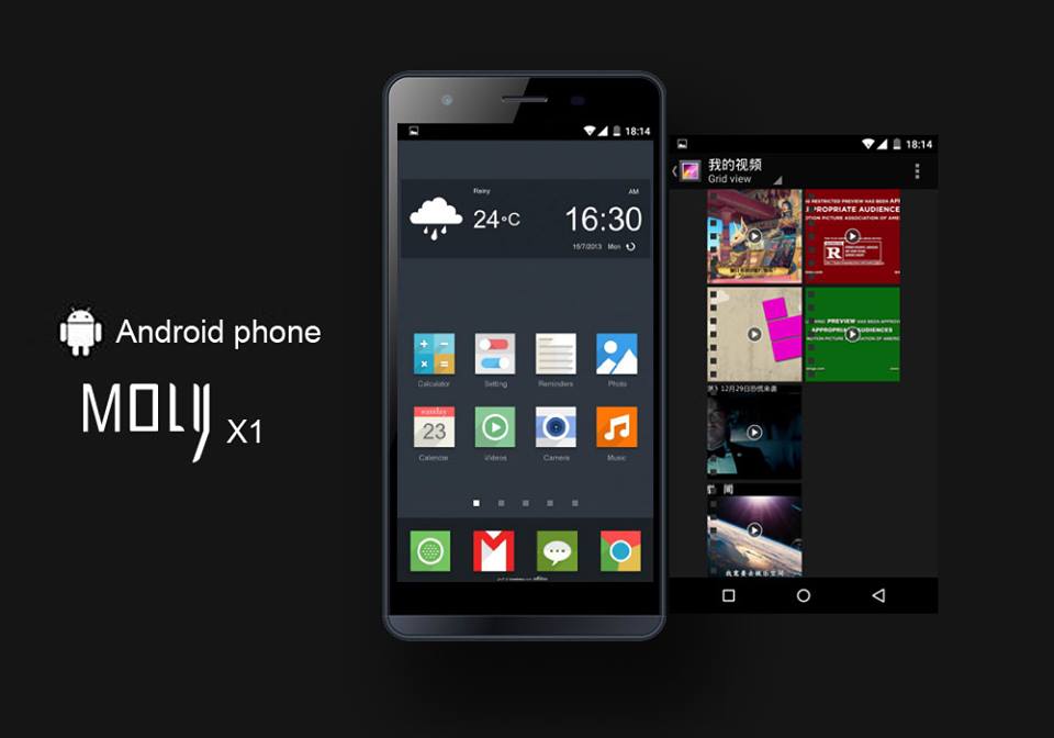 Windows Phone-Hersteller Moly will das X1 mit Android vorstellen