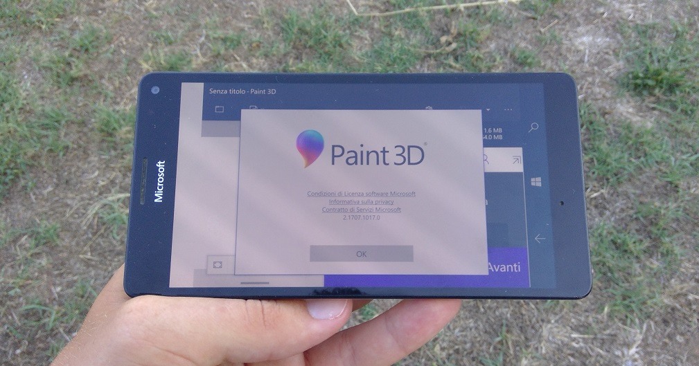 Paint 3D-App zeigt sich erneut unter Windows 10 Mobile