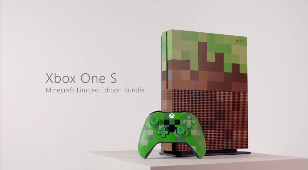 Microsoft kündigt Xbox One S Minecraft Edition an