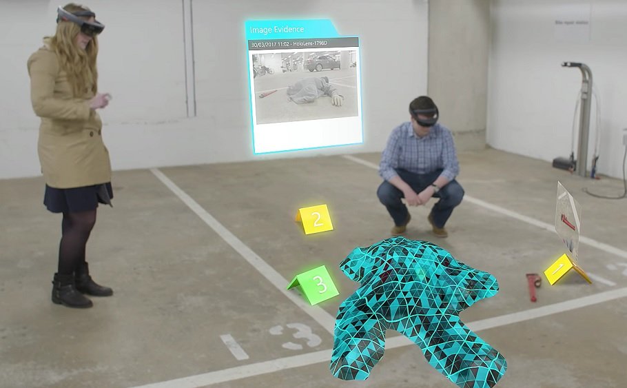 Microsoft HoloLens revolutioniert Tatort-Arbeit der Polizei